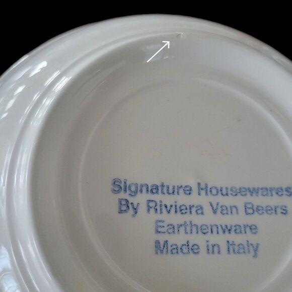 Signature Housewares by Rivera Van Beeers Earthenware Soup Bowl - Picture 7 of 9